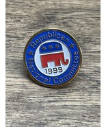 Vintage 1999 Republican National Committee Enamel Hat Lapel Pin Pinback ... - $12.86