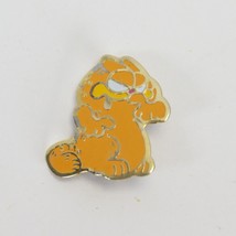 Garfield Enamel Pin .9&quot; Tall x .8&quot;  Wide Orange Cat Brooch Lapel Pin - $11.75