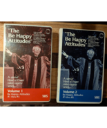 The Be Happy Attitudes VHS Lot (Volumes 1 &amp; 2)   Series by Dr. Robert Sc... - $19.80