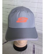 Skechers Sport Hat Cap Gray Strapback Logo Lightweight Womens One Size F... - £13.72 GBP