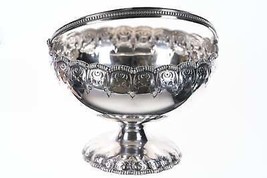 1860&#39;s Tiffany Sterling Silver Basket made by New York Silversmith Willi... - £762.62 GBP