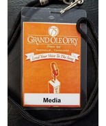 GRAND OLE OPRY 75th 2 HR TV SHOW ORIG 2003 FROM THE RYMAN LAMINATE MEDIA... - $29.00