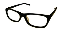 Jones New York Mens Plastic Rectangle Eyewear Frame,  Black J758. 53mm - £28.31 GBP