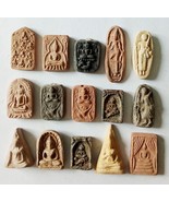 15 Thai Buddhist Buddha Buddhism Clay Amulet Tablets Thai Amulet Craft S... - £14.19 GBP