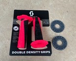 New SCOTT Pink / Black Deuce MX Grips Dual Compound Grip Donuts Included... - $13.00
