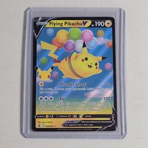 Flying Pikachu V 006/025 Ultra Rare Celebrations Pokémon Card TCG Trading Card - £6.36 GBP