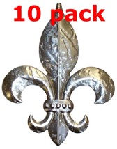 Metal Stampings Patterned Fleur De Lis Symbol Design STEEL .020&quot; Thickne... - $20.56