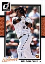 2014 Donruss Series 2 #269 Nelson Cruz NMMT Orioles - $1.67