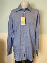 Matinique Blue &#39;Wade&#39; Long Sleeve Button Down Dress Shirt, Men&#39;s Size XL... - £18.75 GBP