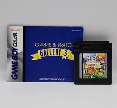 Game &amp; Watch Gallery 3 (Nintendo Game Boy Color) w/ Manual - £12.85 GBP