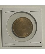 (1969) SHELL&#39;S STATE OF THE UNION GAME TOKEN - WEST VIRGINIA (THE 35TH S... - $16.41 CAD