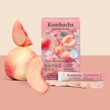 [Peach&amp;Cherry Blossom] Flower Kombucha Tea 1 Box (15 packets) - $278.23 MXN