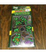 Vintage 1990 teenage mutant ninja turtles stickers mello smello original... - $372.52 MXN