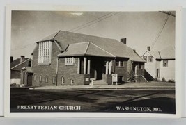 Missouri Presbyterian Church Washington, MO RPPC Postcard Q12 - £10.47 GBP