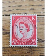 Great Britain Stamp Queen Elizabeth II 2 1/2d Used Cancel 296 - $0.99