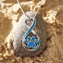 Go Infinity Love Paw Necklace And Earrings - $39.00