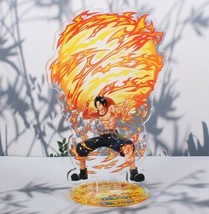 One Piece Portgas D. Ace &quot;Fire Fist Ace&quot; Acrylic Foundation Anime Figure - £11.38 GBP