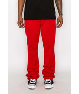Solid Flare Stacked Track Pants - €25,43 EUR