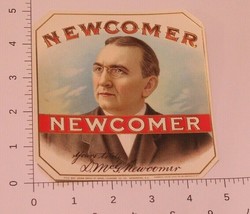 Vintage Newcomer Cigar Label - $4.94