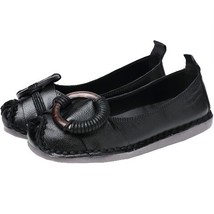 HOVINGE Special offer autumn soft genuine leather flats for women spring shoes s - £39.74 GBP