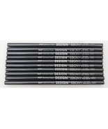 10 Vintage Eberhard Faber Design Ebony 6325 Jet Black Extra Smooth Pencils - $24.99