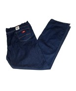 DICKIES Dark Blue Zipper Fly 5-Pkt Jeans 52 x 40 (unhemmed) NWT Tag Date... - $45.12 CAD