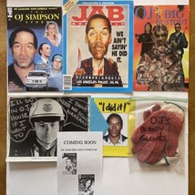 The O.J. Simpson Story Comic And Novelty Lot: Bloody Gloves, B’day Card &amp; Comics - £39.42 GBP