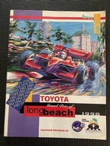 Vintage April 1998 TOYOTA GRAND PRIX OF LONG BEACH Souvenir Program - $7.20