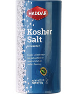 Haddar kosher salt ( 12 x 16 oz   ) - $193.07 CAD