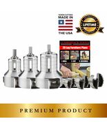 Lumberjack Tools 1", 1-1/2" &amp; 2" Pro Master Kit PSK3 Log Furniture Tenon... - $429.99