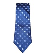 2 Croft &amp; Barrow Men&#39;s Polka Dot Black Grey Navy Blue Necktie 60&quot;x3.5&quot; - $12.00