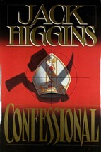 Confessional by Jack Higgins / 1985 Hardcover w/ DJ / Espionage Novel - £1.78 GBP