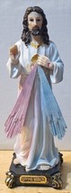 JESUS CHRIST DIVINE MERCY DIVINA MISERICORDIA RELIGIOUS 12 INCH FIGURINE... - £20.90 GBP