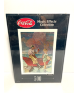 2001 Rose Art Magic Effects Coca’ Cola Jigsaw Puzzle 500 pcs New - £7.79 GBP