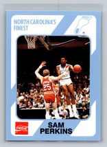 Sam Perkins #36 1989 Collegiate Collection North Carolina&#39;s Finest Tar Heels - $1.99