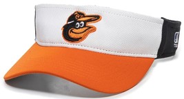 Baltimore Orioles MLB OC Sports White Golf Sun Visor Hat Cap Adult Adjus... - £13.46 GBP