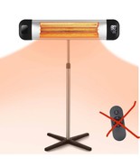 Electric infrared Patio Heater, Wall-Mounted/Ceiling/Standing Heater (NO... - €85,85 EUR