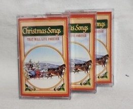 Readers Digest &quot;Christmas Songs that Will Live Forever&quot; Cassette Tapes - Tested - £11.00 GBP