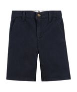 Levi Strauss Signature Girls Uniform Shorts Jet Black Size M - $247.59 MXN