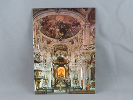 Vintage Postcard - Interior of the Church of Pilgrimage Birnau - Unbranded - £11.97 GBP