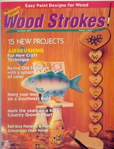 Wood Strokes Magazine November 1993 - 15 New Projects, Centerfold Pattern Intact - £18.80 GBP