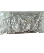 Wedding Garter White Satin and Lace with Bow Rhinestone Ganz Bridal ER30... - $13.32 CAD