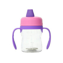 Thermos 235mL Foogo Soft Spout Tritan Sippy Cup w/Handles - Pink - £18.69 GBP