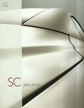 2010 Lexus SC 430 sales brochure catalog 10 US SC430 - $12.50