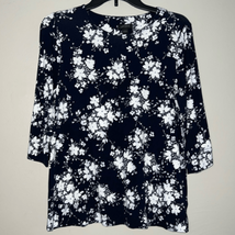 J Jill Wearever Collection Floral Top - £11.71 GBP