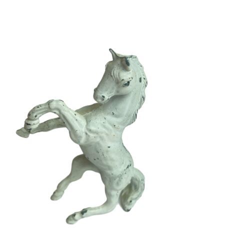 Rearing Arabian Horse Cast Metal 3" Figurine Durham Industries Hong Kong 1977 - $7.55