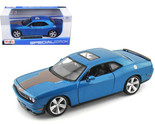 Dodge Challenger SRT-8 2008 1/24 Scale Diecast Model - BLUE - WINDOW BOX - $34.64