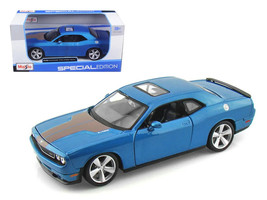 Dodge Challenger SRT-8 2008 1/24 Scale Diecast Model - BLUE - WINDOW BOX - £27.17 GBP