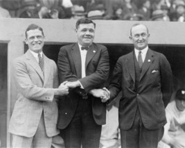 Baseball players George Sisler Babe Ruth and Ty Cobb 1924 Photo Print - £6.91 GBP+