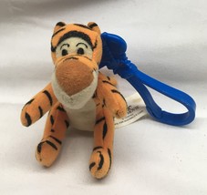 Walt Disney Winnie The Pooh Tigger 3&quot; Plush Stuffed Animal Toy Clip Tigger Movie - £11.62 GBP